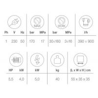  NETTOYEUR HP 170B 900L/H TRI 