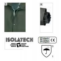  MANTEAU LONG PLUIE VERT XXL 