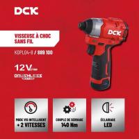  VISSEUSE CHOC 12V 2X 2AH 