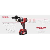  PERCEUSE VIS PERCU 20V 2X 4AH 