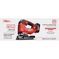  SCIE SAUTEUSE 20V 2X 4AH 