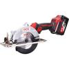  SCIE CIRCULAIRE 20V 2X 4AH 