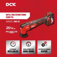  OUTIL MULTI 20V 2X 4AH 