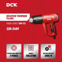  DECAPEUR THERMIQUE 220V 2000W 