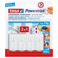  FIXATION RIDEAU ADHESIVE 2EN1 