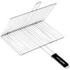  GRILLE BARBECUE DOUBLE 40X30CM 