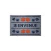  TAPIS FLOCKE 40X60CM BLEU 
