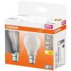  LED STD VERRE DEPOLI 6,5W B22 
