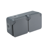  PRISE DOUBLE 2P+T IP55 CYKLONE 