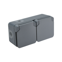  PRISE DOUBLE 2P+T IP55 CYKLONE 