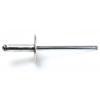  RIVET ALU/ACIER TEL 4.8X12 