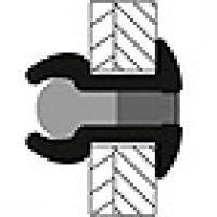  RIVET ALX NOIR TRS 4X10 