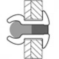  RIVET ALX BLANC TRS 4X10 