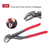  PINCE MULTIPRISE BOUTON BLOCAG 