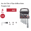  CLES PIPE JEU 5 PRO 6 PANS 