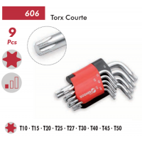  CLES MALES TORX JEU 9 