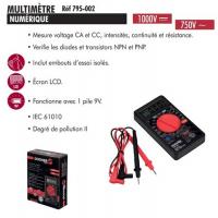  MULTIMETRE ECRAN LCD 