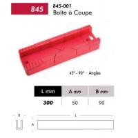  BOITE COUPE ONGLET 300X90MM 