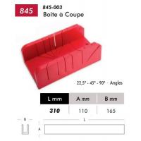  BOITE COUPE ONGLET 300X165MM 