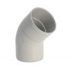  COUDE PVC MF 45 D100 GRIS 