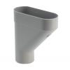  JAMBONNEAU PVC D80 GRIS 