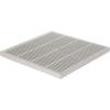 CADRE GRILLE-TAMPON 30X30 GRIS 