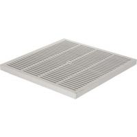  CADRE GRILLE-TAMPON 30X30 GRIS 