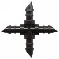  RACCORD CANNELE CROIX D6MM 