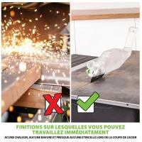  SCIE TABLE 1500W 255MM 