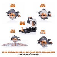  LAME MULTI MATERIAUX 185MM 