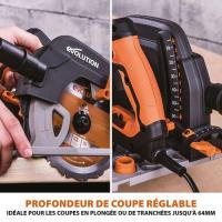  SCIE CIRCULAIRE 1600W 185MM 
