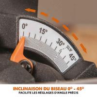  SCIE ONGLET RADIALE 185MM 