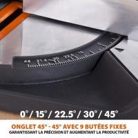  SCIE ONGLET 255MM 