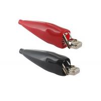  PINCE CROCO 12V ROUGE + NOIRE 