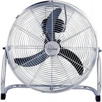  VENTILATEUR SOL CHROME 45CM 
