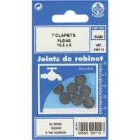  CLAPET PLEIN 10,6X5 CAOUTCHOUC 