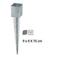  SUPPORT POTEAU 9X9X75CM PLANT 
