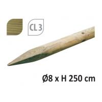  RONDIN PIN D80MM H2500MM 