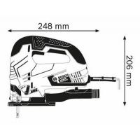  SCIE SAUTEUSE PRO 650W 