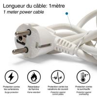  BLOC 3 PRISES 2P+T 16A + INTER 