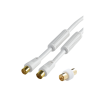 CABLE ANTENNE TV COAXIAL OR 2M 