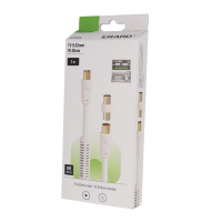  CABLE ANTENNE TV COAXIAL OR 2M 