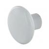  BOUTON ROND D35 PLAST BLANC 