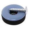  PATIN VIS PTFE BLEU 25X25  X4 