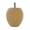  PIED LIT BOULE HETRE BRUT D70 