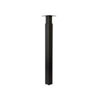 PIED REGLABLE ACIE NOIR 1100MM 