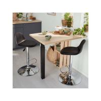  PIED REGLABLE ACIE NOIR 1100MM 