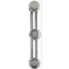  PATERE ARRONDIE METAL 3 TETES 