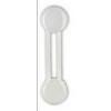  PATERE ARRONDIE METAL 2 TETES 