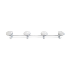  PATERE ARRONDIE METAL 4 TETES 